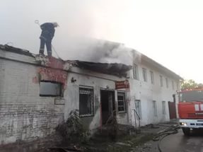 В Ростовской области горел магазин ритуальных услуг - Похоронный портал