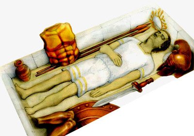 В гробнице эпохи Александра Великого был похоронен военачальник
