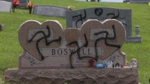 В Иллинойсе могилы ветеранов войны осквернили изображениями свастики  - Похоронный портал