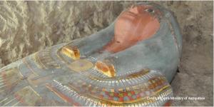 Египетский фараон встретил испанских археологов в очаровательном саркофаге - Похоронный портал