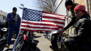 Американец не расстался с любимым мотоциклом даже после смерти - Похоронный портал