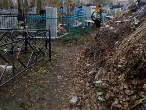 Кладбище в Терновке утопает в мусоре — пензенцы - Похоронный портал