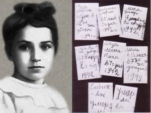 В этот день умерла автор блокадного дневника Таня Савичева - Похоронный портал