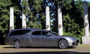 Coachbuilder turns Maserati Ghibli into a hearse - Похоронный портал