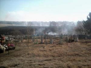 Сжигание мусора на кладбище стало причиной лесного пожара в Иркутской области - Похоронный портал