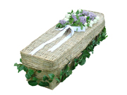 Гроб, как цветочная композиция - Похоронный портал