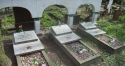 На православном кладбище в Берлине привели в порядок захоронения русских воинов.