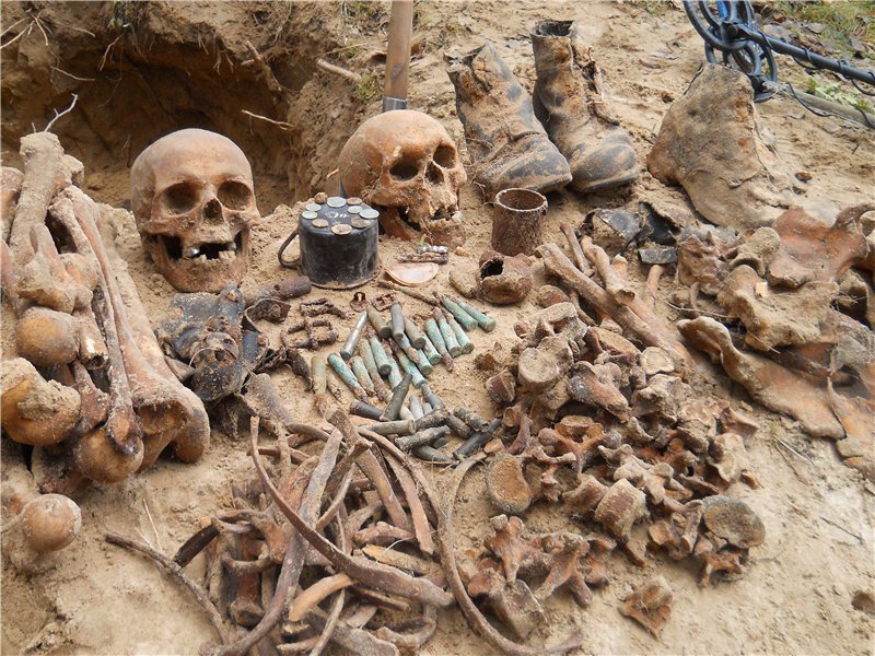 Найдены останки немецких солдат - Похоронный портал