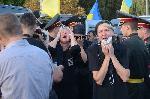 Во Львов пришла очередная партия гробов (видео)
