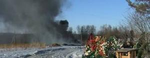 В Хакасии пожар практически уничтожил кладбище - Похоронный портал