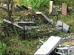 В Рязани пожилой вандал разгромил по пьяни Шереметьевское кладбище