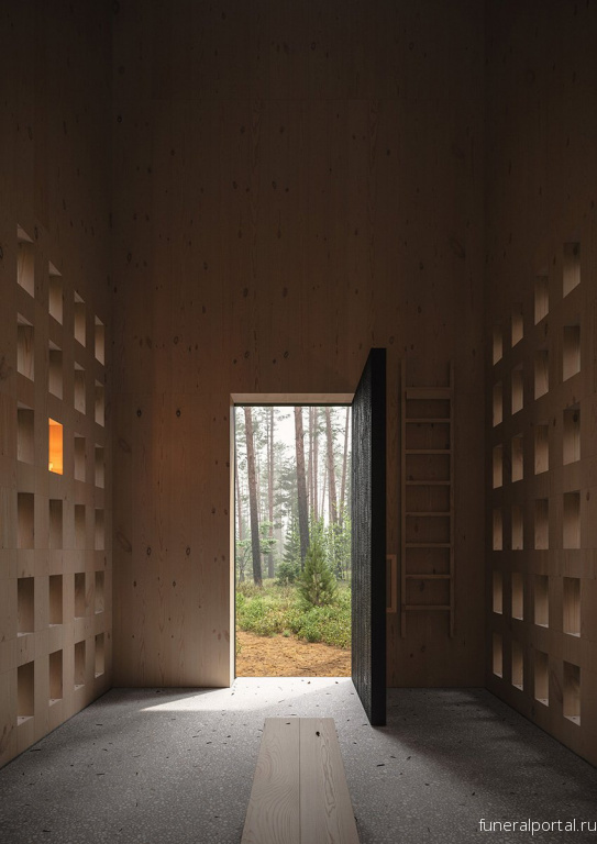 ‘Forest Memorial’ by tomek michalski redefines the concept of a cemetery