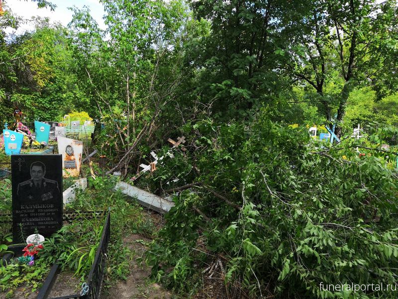 Сызрань. Реально страшно: жительница Сызрани обнаружила заполненные чем попало 2-метровые ямы на кладбище - Похоронный портал