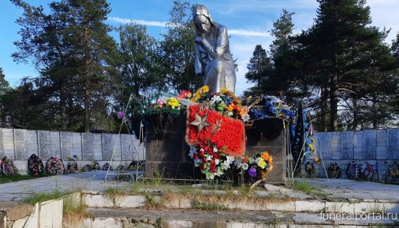 Петрозаводск. Братская могила в Суоярвском районе находится в ужасном состоянии - Похоронный портал