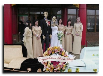 Китайские обычаи: Бракосочетание мертвецов