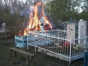 Задержан поджигатель могил на кладбище Ханты-Мансийска - Похоронный портал