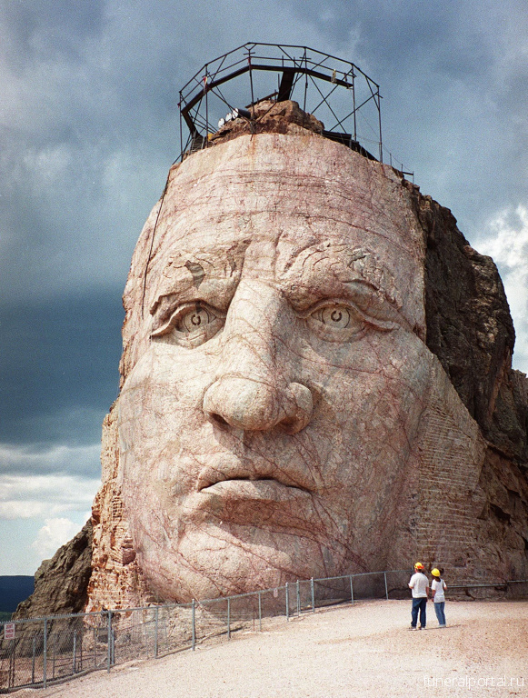A brief look at the Crazy Horse Memorial taking shape in South Dakota