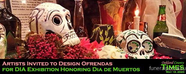 Artists Invited to Design Ofrendas for DIA Exhibition Honoring Dia de Muertos - Похоронный портал