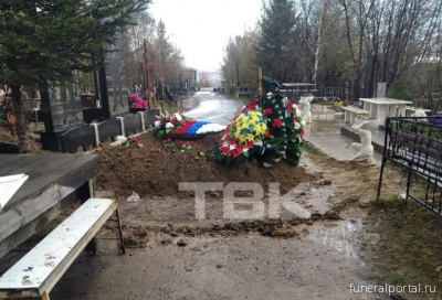 Могила посреди дороги появилась на кладбище в Сибири - Похоронный портал