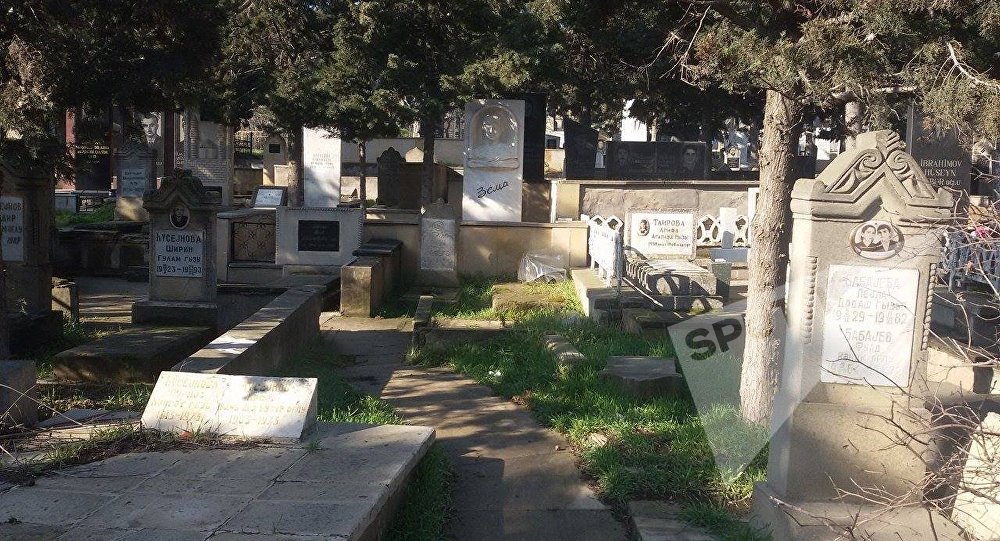 Азербайджан кладбище