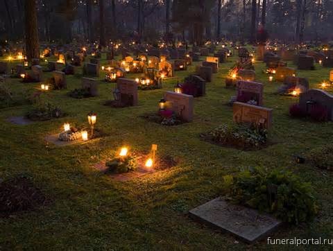 Великолучане возмущены чрезмерным освещением дороги до кладбища - Похоронный портал