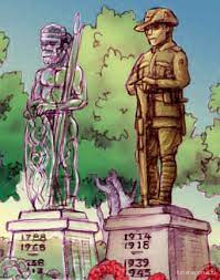 Aboriginal war memorials