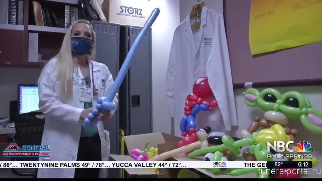 Doctor’s balloon art brings joy to children in hospital emergency room - Похоронный портал