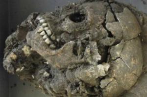В Китае показали 68 человеческих черепов с «третьим глазом» - Похоронный портал