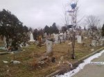 Керченское кладбище накрыло полиэтиленовыми пакетами  - Похоронный портал