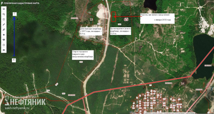 На необустроенном участке охинского кладбища появились первые захоронения - Похоронный портал
