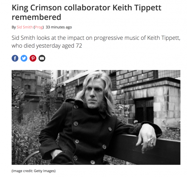 Keith Tippett (1947-2020). Tribute by Tony Dudley-Evans - Похоронный портал