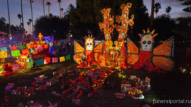 The most astounding altars and costumes from Day of the Dead at Hollywood Forever 2019 - Похоронный портал