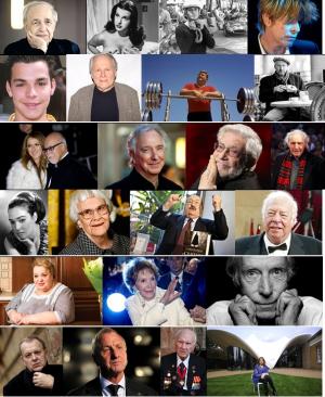 Известные люди, умершие в 2016 году - Похоронный портал