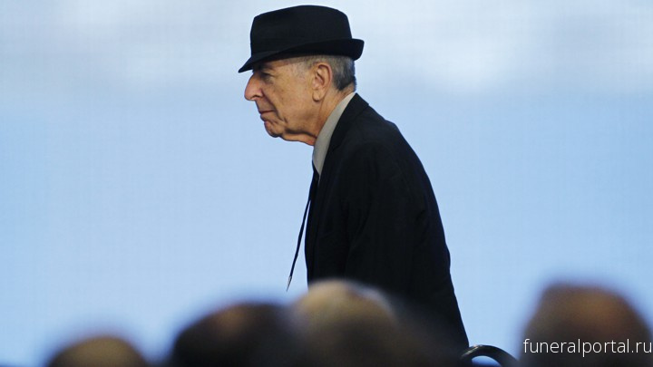 Leonard Cohen Never Left Earth - Похоронный портал