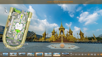 В Тайланде  создан виртуальный тур по Королевскому крематорию 