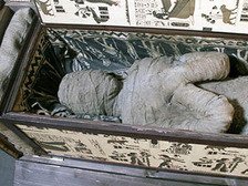 Мальчик нашел мумию на чердаке - Похоронный портал