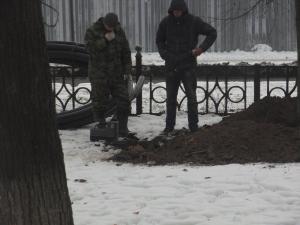 В центре Брянска при ремонтных работах нашли череп и кости - Похоронный портал