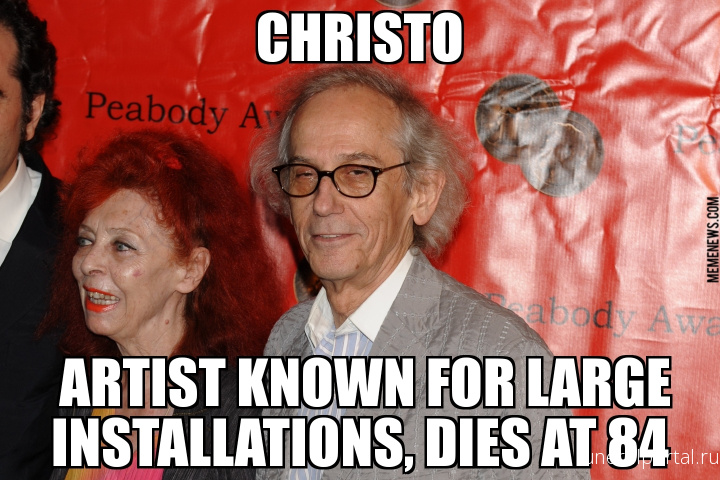 Obituary: Christo Javacheff, the artist who wrapped the world - Похоронный портал