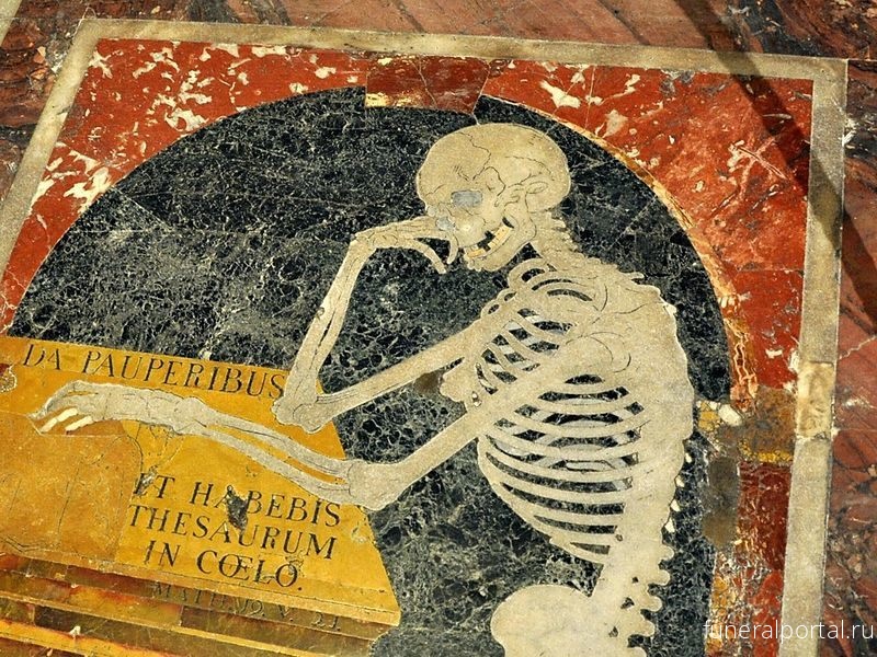 St. John’s Co-Cathedral Skeleton Tombstones - Похоронный портал