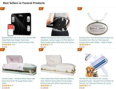 50 лучших похоронных товаров, которые семьи покупают у Amazon … И почему