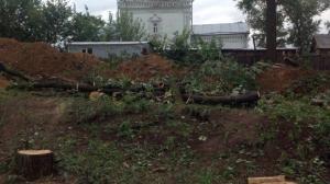 В Яранске вырубили городской сад и раскопали кладбище 18 века - Похоронный портал