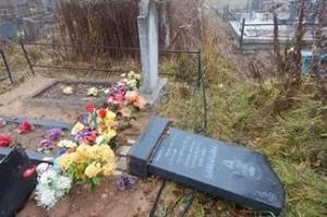 Вандализм на кладбище в Орлецах стал рядовым явлением - Похоронный портал