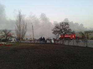 В Астрахани сгорел магазин ритуальных услуг - Похоронный портал