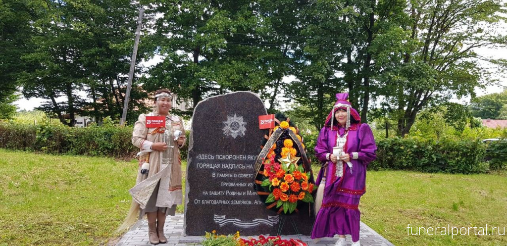 Памятную плиту в честь погибших солдат-якутян установили в Калининградской области
