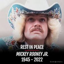 Mickey Rooney Jr. Dies: Musician, Mouseketeer & Hollywood Scion Was 77 - Похоронный портал