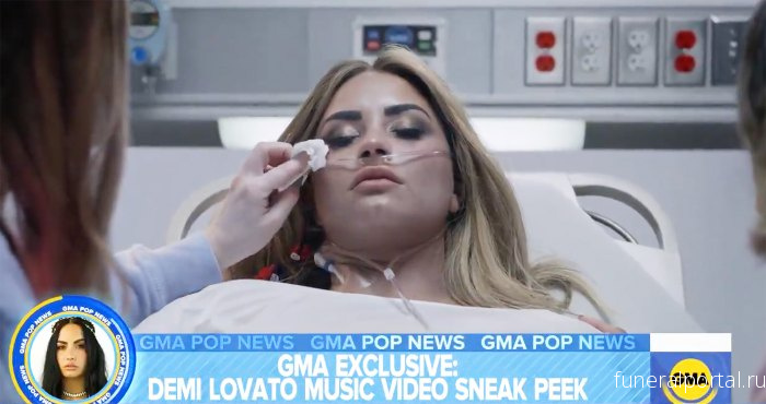 Demi Lovato recreates her near-death overdose in harrowingly honest music video