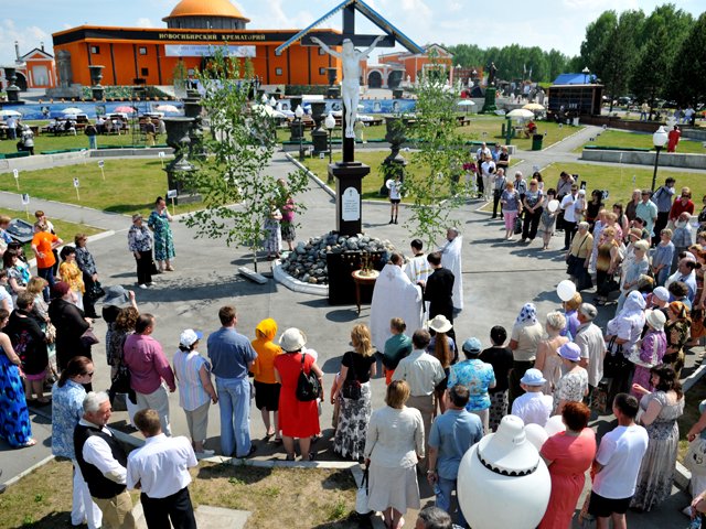2 июня в парке Новосибирс​кого крематория состоялся День Памяти детей - Похоронный портал