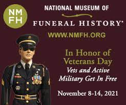 National Museum of Funeral History | Veterans Day Celebration - Free Admission for Veterans and Active Military