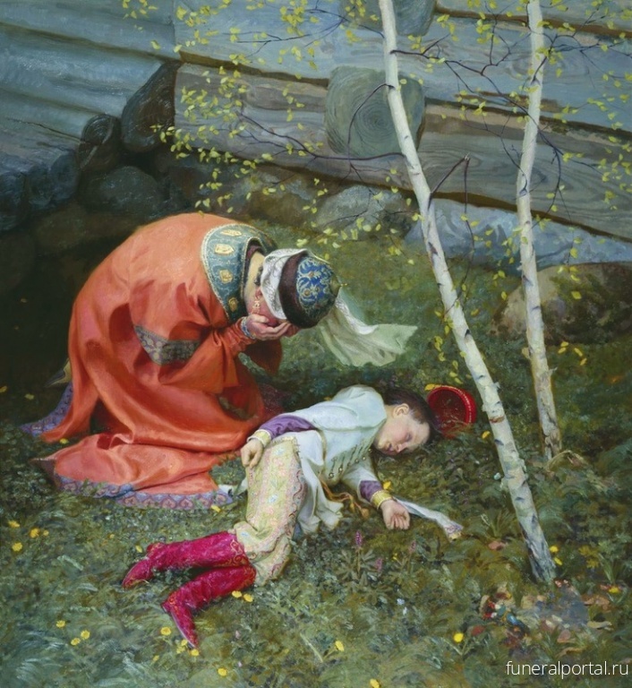 Картины про смерть царевича Дмитрия