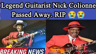 Who was Nick Colionne and what was his cause of death? Jazz Musician Nick Colionne Dead - Похоронный портал